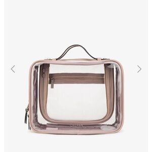 Calpak LARGE clear cosmetics case